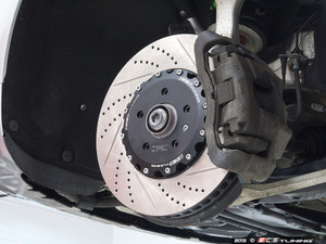 Front & Rear Cross Drilled & Slotted 2-Piece Brake Rotor Set