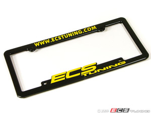 ECS Tuning License Plate Frame - Yellow