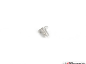 Flush Line' Stainless License Plate Bolt - 6x8mm - Priced Each
