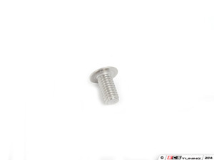 Flush Line' Stainless License Plate Bolt - 6x12mm - Priced Each