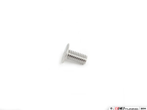 Flush Line' Stainless License Plate Bolt - 6x12mm - Priced Each