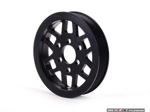 Lightweight Underdrive Pulley Set - Black