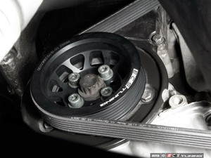 Lightweight Underdrive Pulley Set - Black
