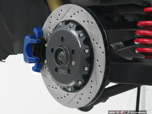 Rear Big Brake Kit - Stage 1 - 2-Piece Cross-Drilled & Slotted Rotors (306x22)