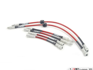 Exact-Fit Stainless Steel Brake Lines - Complete Kit | ES257353