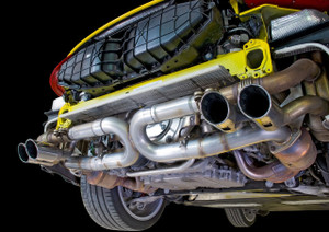 AWE Tuning Porsche 991 SwitchPath Exhaust, for PSE cars  Chrome Silver Tips