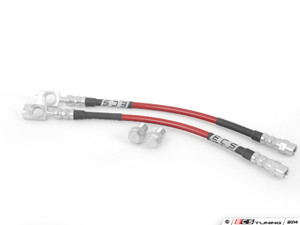 Rear Exact-Fit Stainless Steel Brake Lines | ES260210