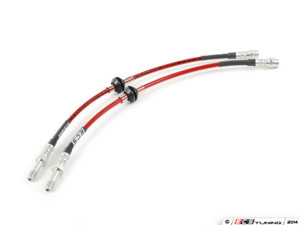 Exact-Fit Stainless Steel Brake Lines - Front | ES11002