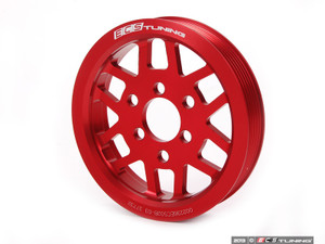 Lightweight Underdrive Pulley Set - Red