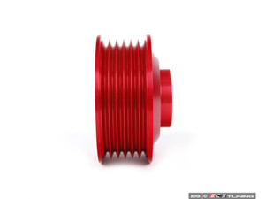 Lightweight Underdrive Pulley Set - Red
