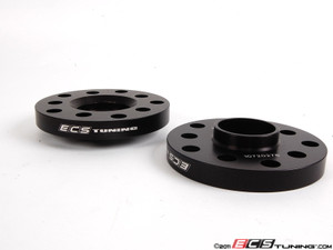 ECS Wheel Spacer And Bolt Kit - 15mm With Ball Seat Bolts