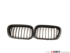 ECS Kidney Grille Set - Matte Black | ES518036