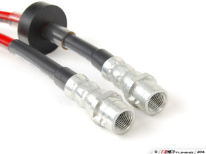 Exact-Fit Stainless Steel Brake Lines - Front | ES248898