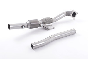 Milltek 3" Large Bore Downpipe and Hi-Flow Sports Cat - Fits to Milltek Exhaust