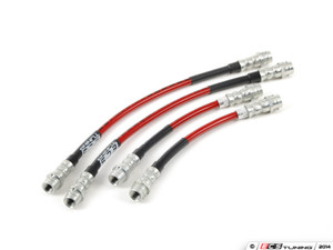 Exact-Fit Stainless Steel Brake Lines - Kit | ES250157