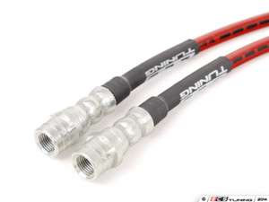 Exact-Fit Stainless Steel Brake Lines - Complete Kit | ES250158