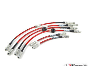 Exact-Fit Stainless Steel Brake Lines - Complete Kit | ES257778