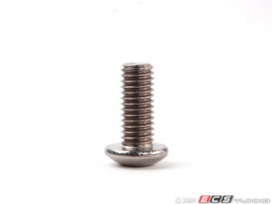 Slim Line' Stainless License Plate Bolt - 6x8mm - Priced Each