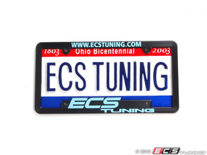 ECS Tuning License Plate Frame - Sky Blue