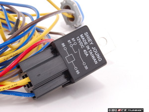 ECS MKVI Jetta Fog Light Wiring Harness 9006 Bulbs