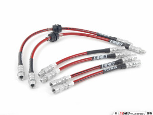 Exact-Fit Stainless Steel Brake Lines - Complete Kit | ES257633
