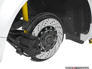Rear Cross Drilled & Slotted 2-Piece Brake Rotors - Pair (300x22)