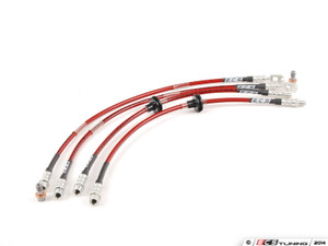 Exact-Fit Stainless Steel Brake Lines - Complete Kit | ES2609185