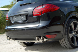 Milltek Resonated 2.76" Cat Back Exhaust - Quad 100mm GT Tips - Cayenne 958 Turbo