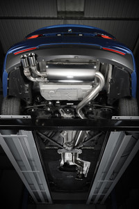 Milltek Resonated 3" Cat Back Exhaust - Twin 90mm Titanium Tips - F32 428I Coupe - Manual - N20 Engine
