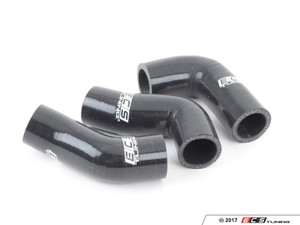 9-Piece Silicone Coolant Hose Kit - Black