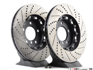 2-Piece Lightweight Front Brake Rotors - Pair (325x25)