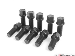 Wheel Spacer & Bolt Kit - 5mm With Black Ball Seat Bolts