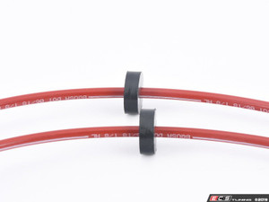 Exact-Fit Stainless Steel Brake Line Kit - Front