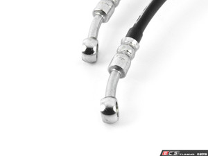 Exact-Fit Stainless Steel Brake Line Kit - Front