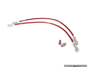 Exact-Fit Stainless Steel Brake Lines - Rear | ES2597766