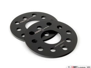 ECS Wheel Spacer And Bolt Kit - 7mm With Black Ball Seat Bolts