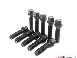 Wheel Spacer & Bolt Kit - 20mm With Black Conical Seat Bolts