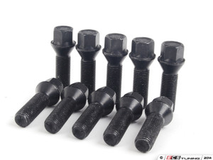 Wheel Spacer & Bolt Kit - 10mm With Black Conical Seat Bolts