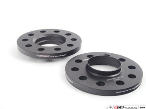 Wheel Spacer & Bolt Kit - 12.5mm With Black Ball Seat Bolts