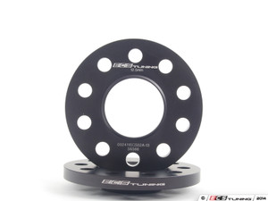 Wheel Spacer & Bolt Kit - 12.5mm With Black Ball Seat Bolts