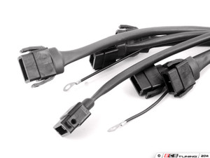 2.0T Coil Pack Conversion Kit - Anodized Black Plates With Black Coil Packs