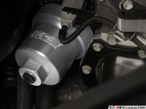 Billet Aluminum Oil Filter Housing Kit - Silver Anodized