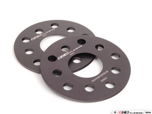 ECS Wheel Spacer & Bolt Kit - 6mm With Black Ball Seat Bolts