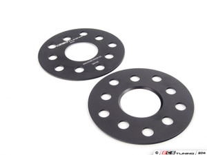 ECS Wheel Spacer & Bolt Kit - 3mm With Black Ball Seat Bolts
