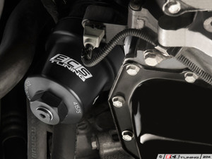 Billet Aluminum Oil Filter Housing Kit - Black Anodized