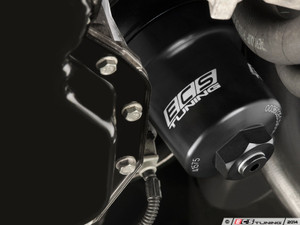 Billet Aluminum Oil Filter Housing Kit - Black Anodized