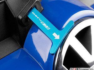 Billet Aluminum Hood Pull Release Rod - Blue Anodized | ES2748849