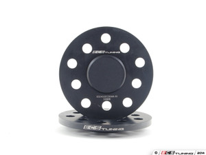 ECS Wheel Spacer And Bolt Kit - 10mm With Black Conical Seat Bolts