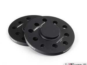 ECS Wheel Spacer And Bolt Kit - 12.5mm With Black Conical Seat Bolts