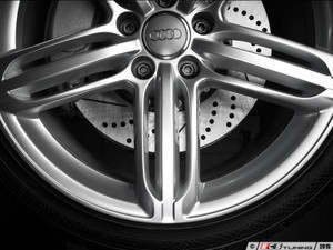 Front Big Brake Kit - Stage 2 - 2-Piece Cross Drilled & Slotted Rotors (345x30)